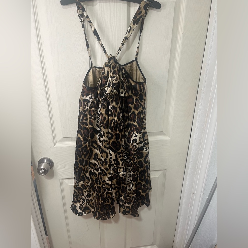 BeBe Aurora Leo Dress Size Small